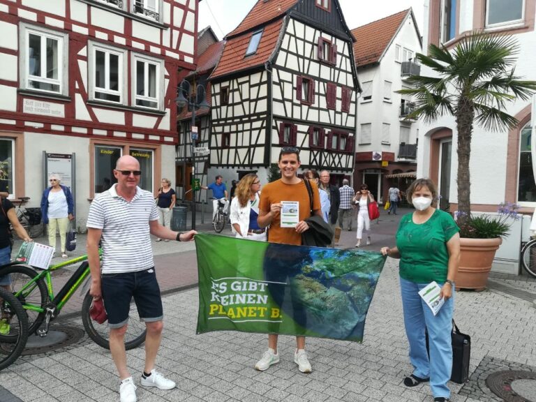 Klima-Demo in Bensheim