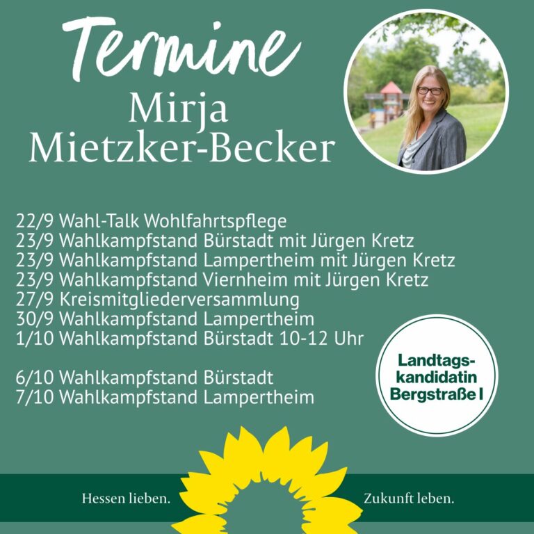 Aktuelle Termine Mirja Mietzker-Becker