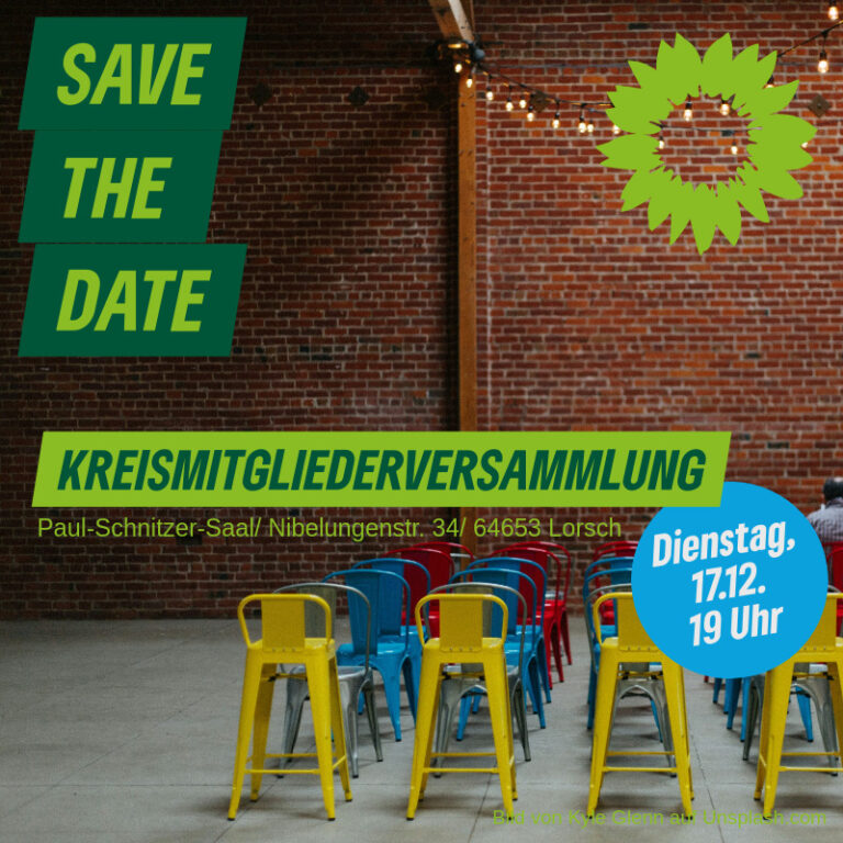 Kreismitgliederversammlung am 17.12.24