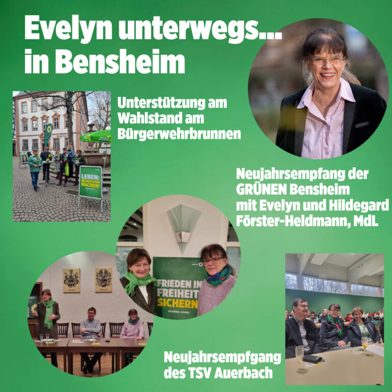 Evelyn unterwegs…