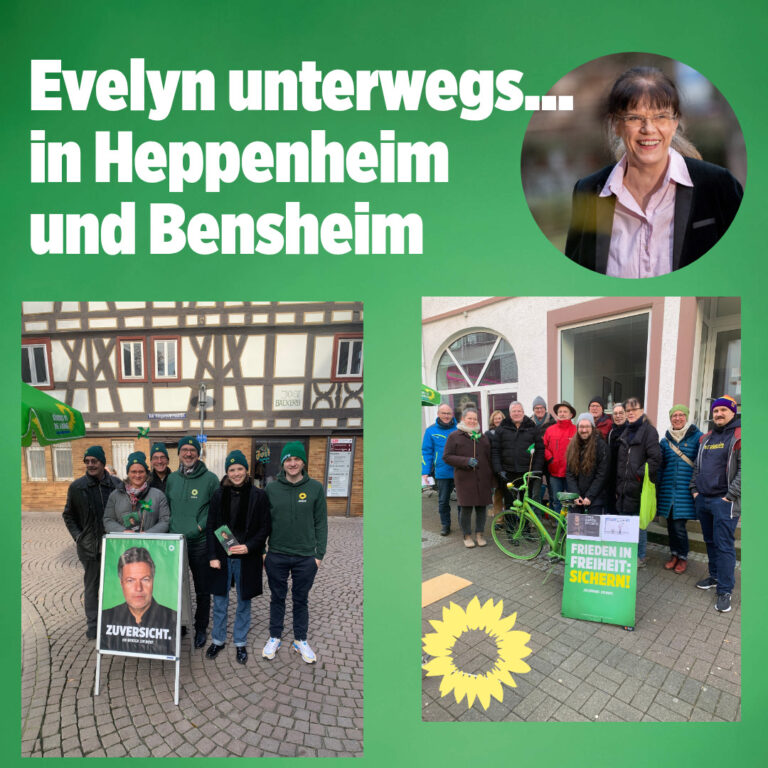 Evelyn unterwegs…