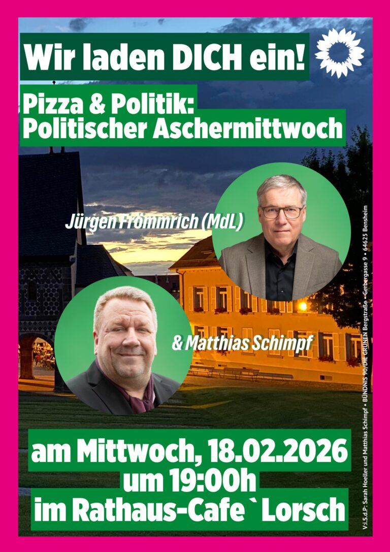 Politischer Aschermittwoch – Pizza & Politik
